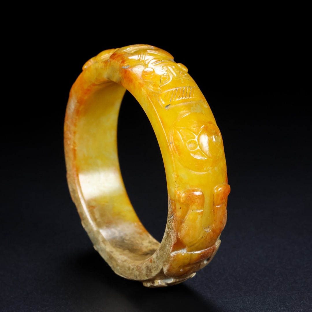 A Rare Hetian Jade Bracelets - 2