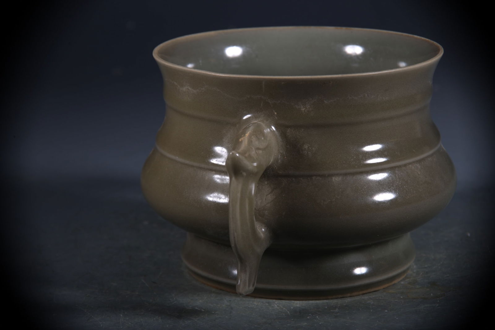 Longquan yao Double-Ears Censer - 4