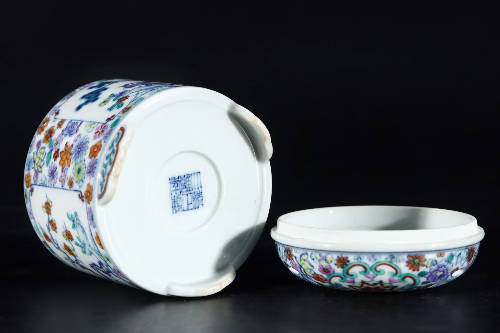 A Exquisite Doucai Pine Bamboo Pattern Censer - 7