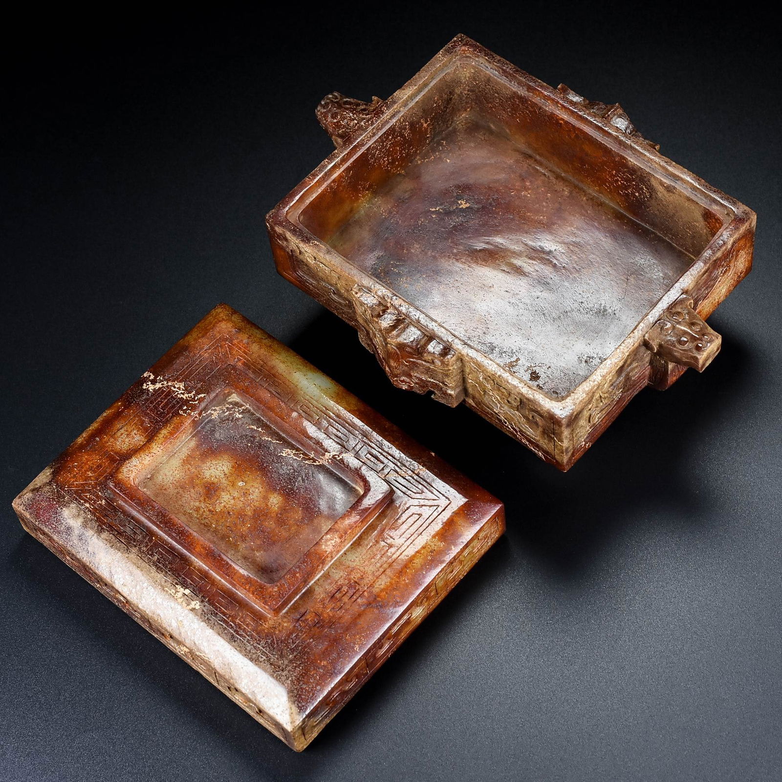 A Exquisite Hotan Jade Box - 3