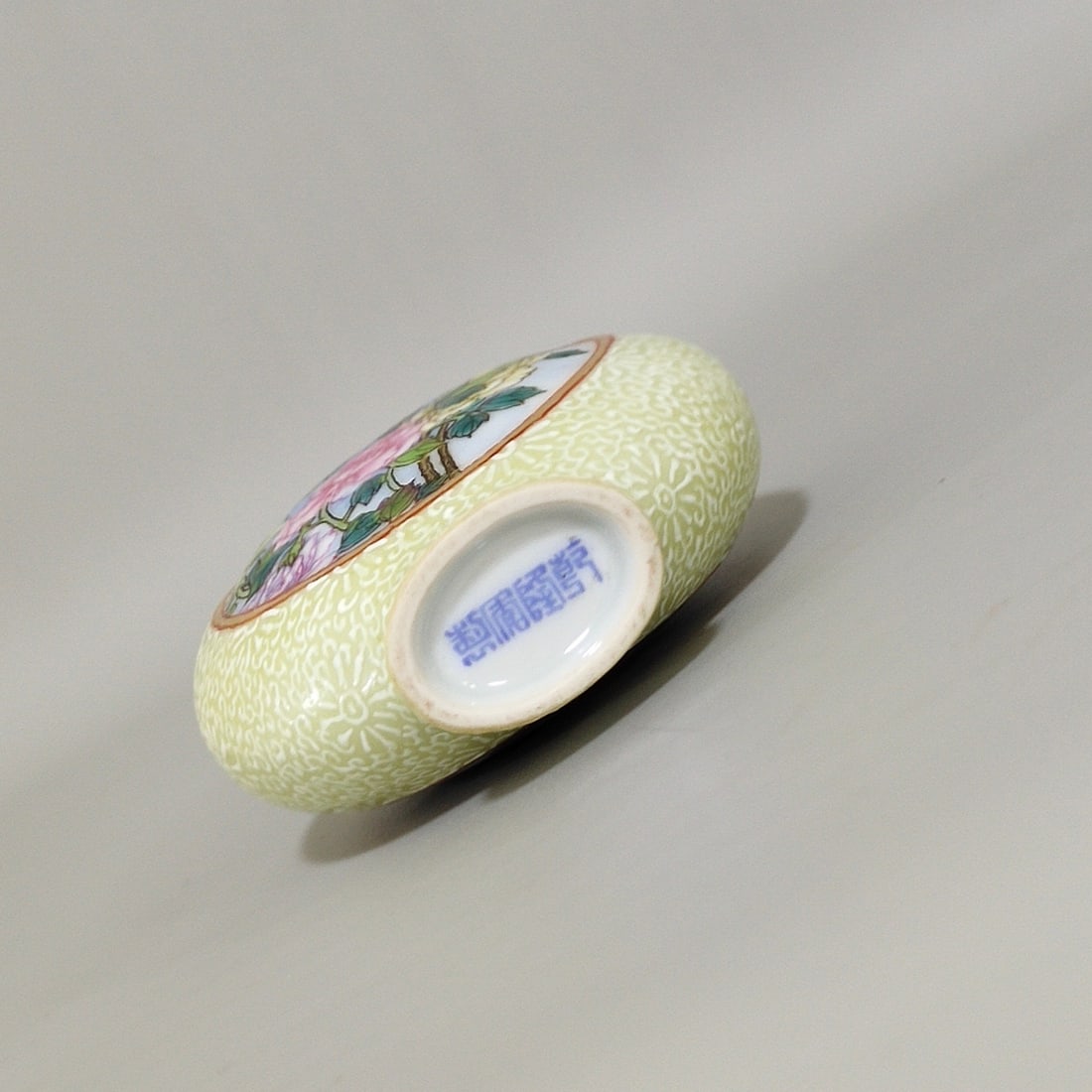 Enamel Flower Pattern Teapot - 8