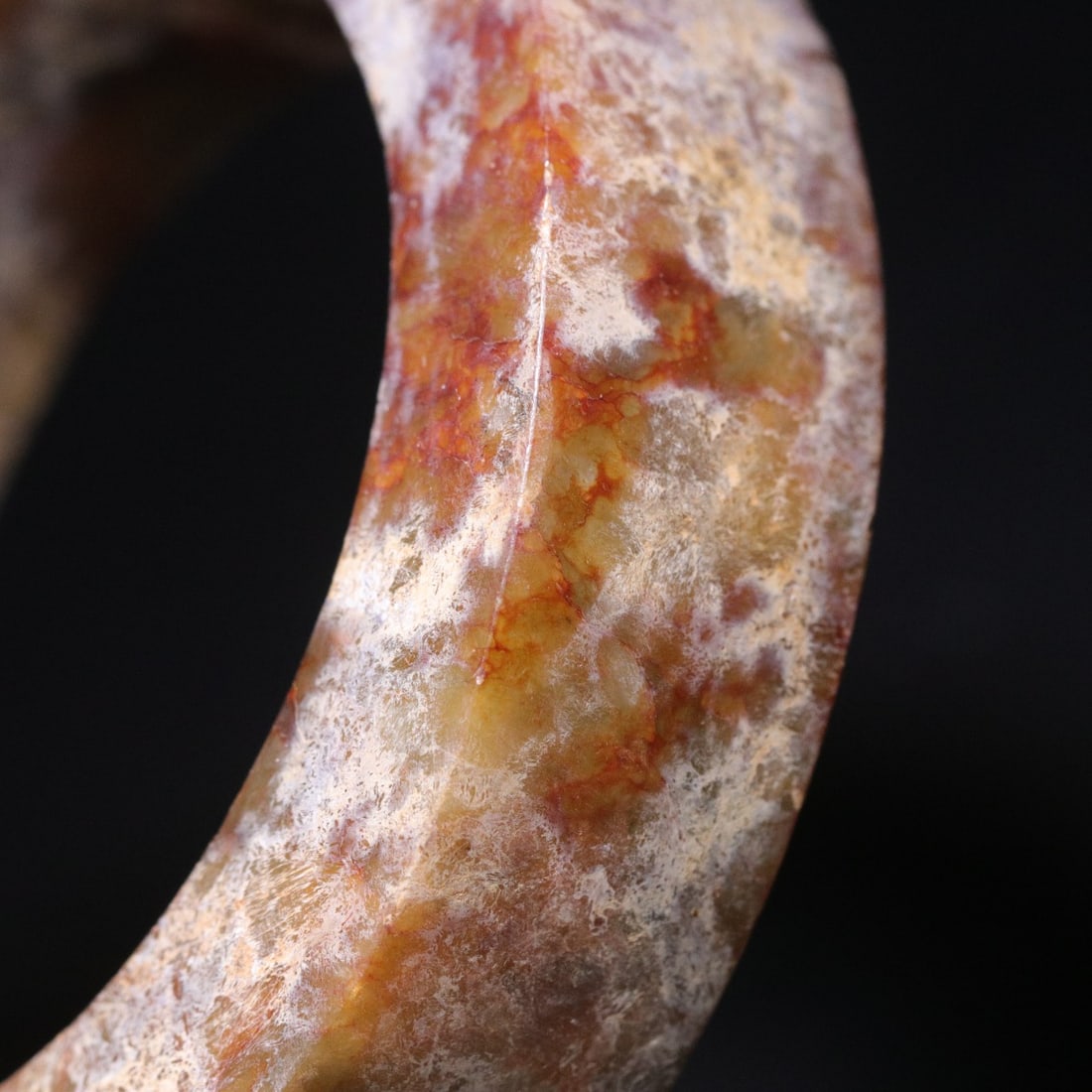 A Exquisite Gaogu Jade Ring - 7