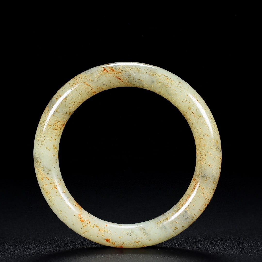 A Exquisite Hotan Jade Bracelets (1 of 8)
