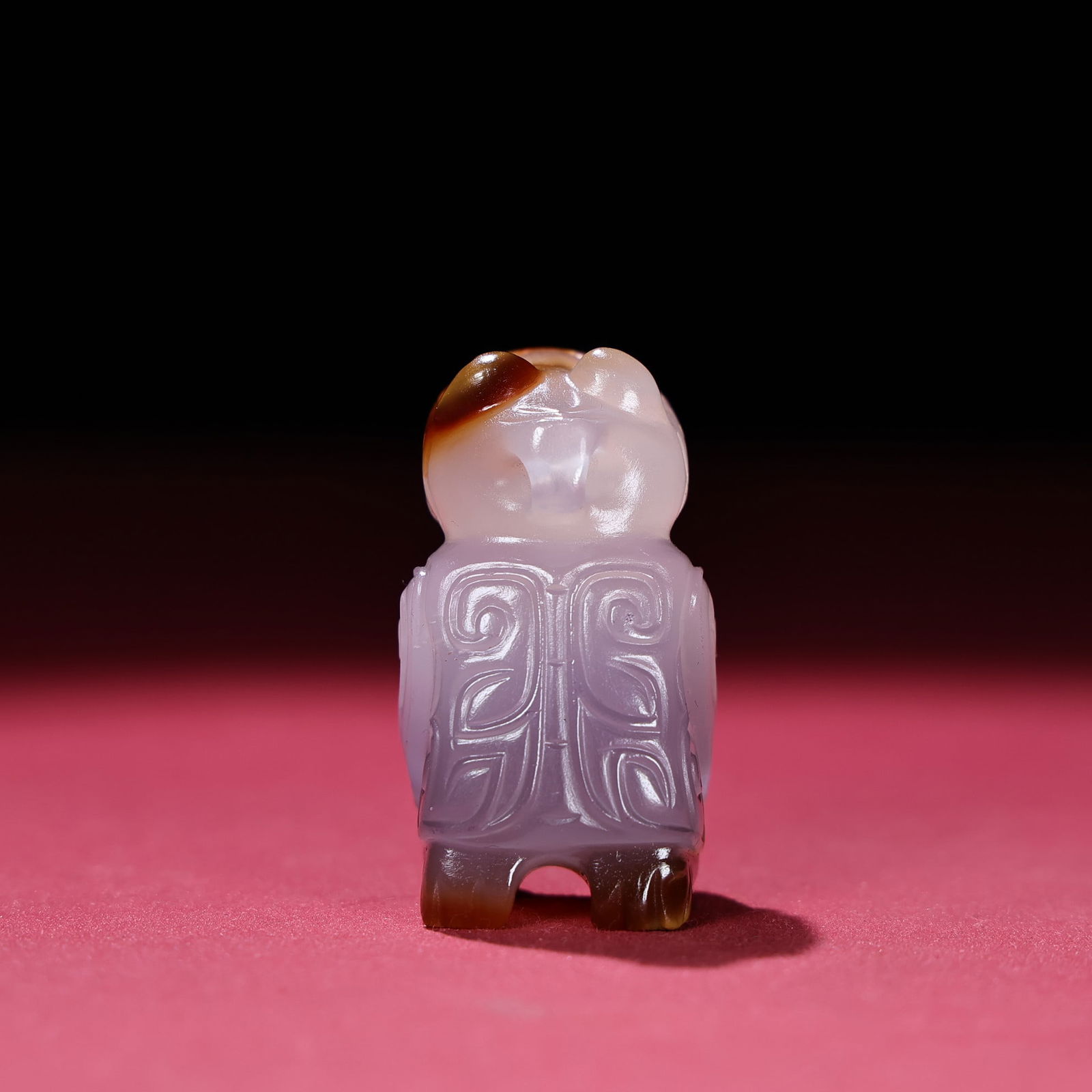 A Exquisite Agate Bear Handheld Ornament - 7