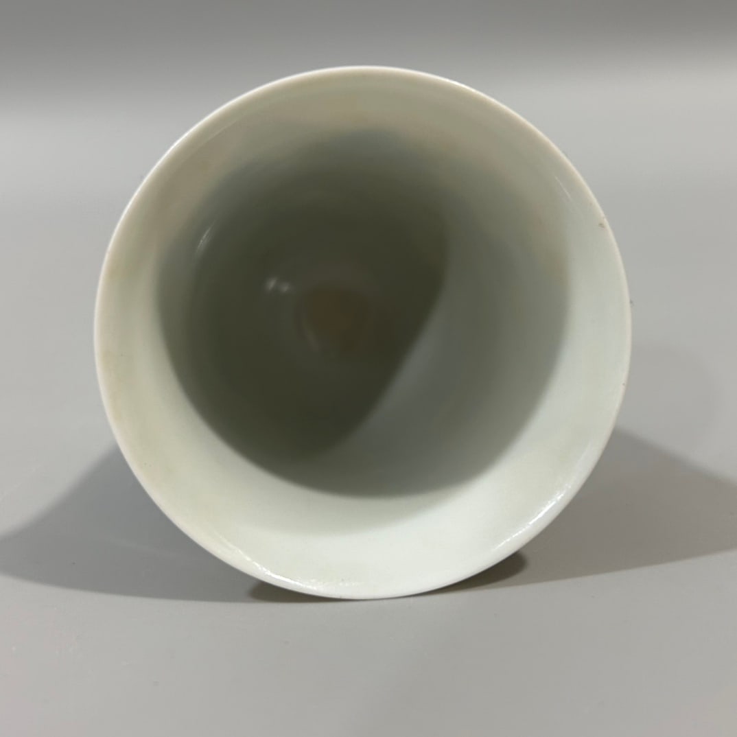 A Exquisite Blue and White Landscape Pattern Cup - 5