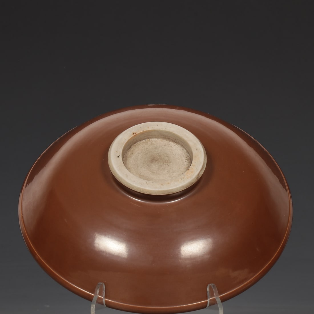 A Exquisite Blue Glazed Dragon Pattern Plate - 7