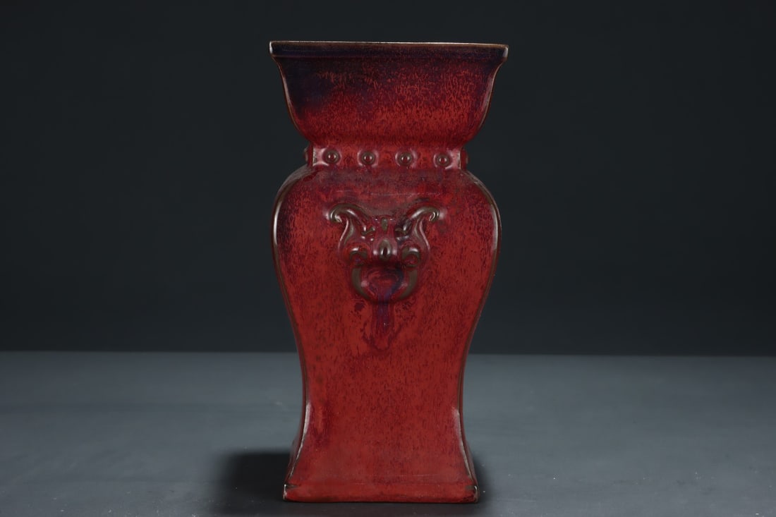 A Exquisite Jun yao Double-Ears Vase - 2