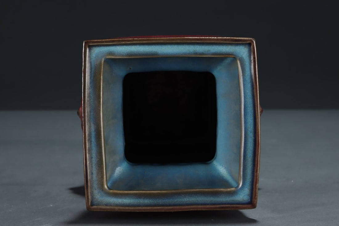 A Exquisite Jun yao Double-Ears Vase - 7