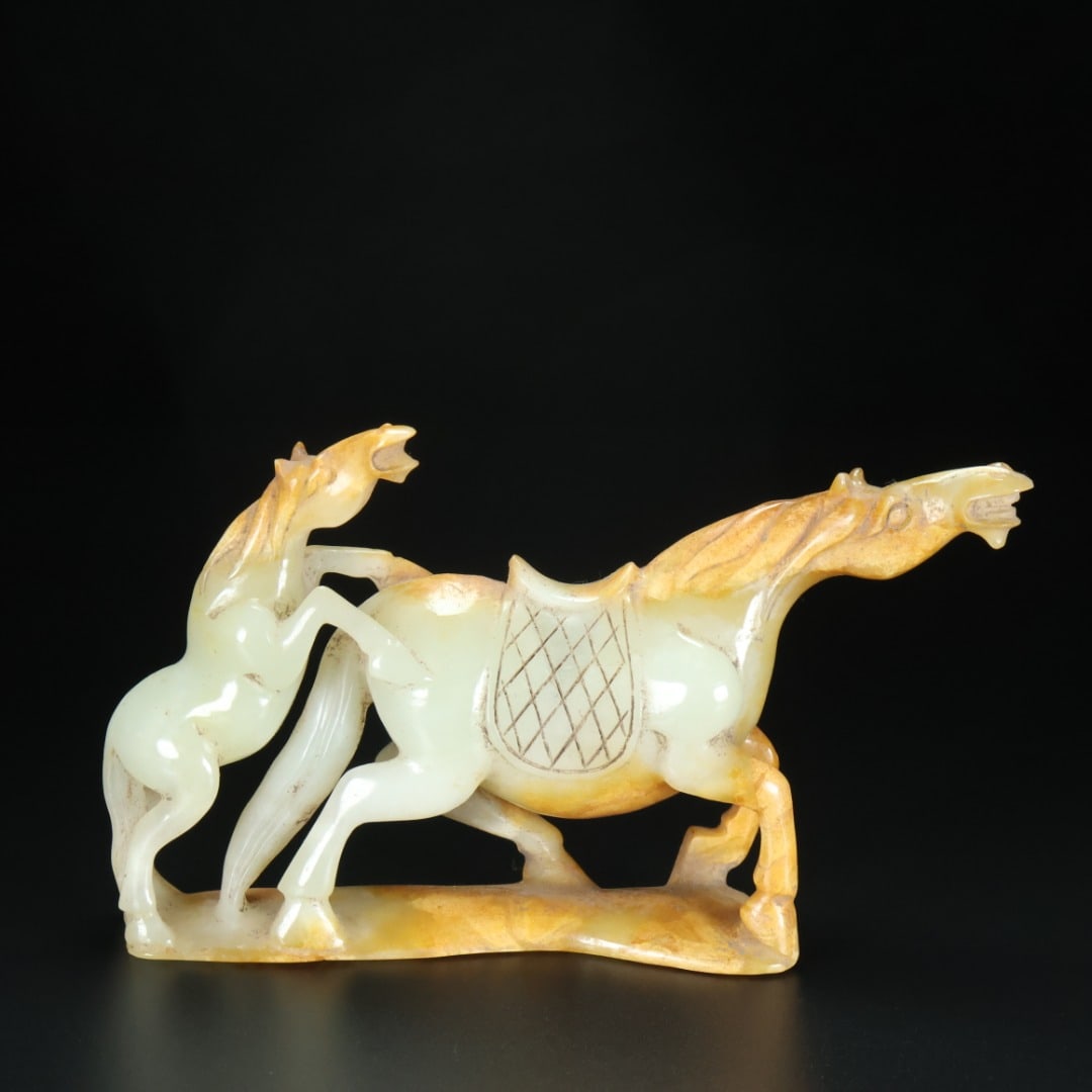 A Exquisite Hetian Jade Horse Ornament (1 of 9)