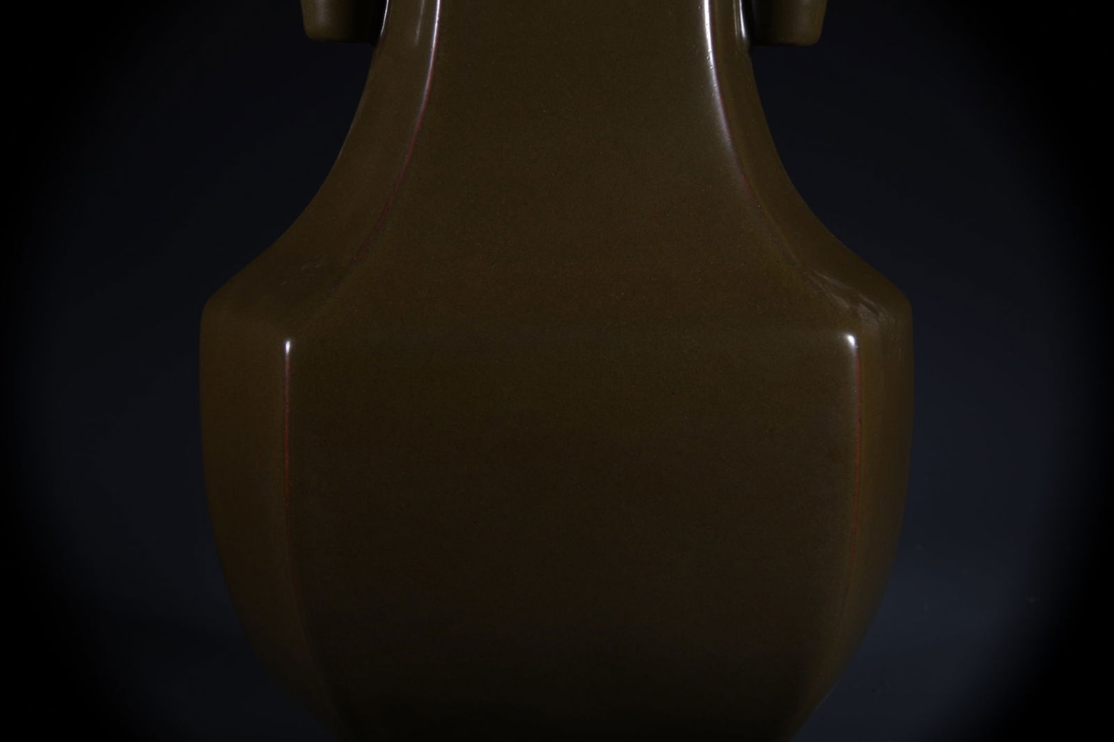Teadust Glazed Double-Ears Vase - 3