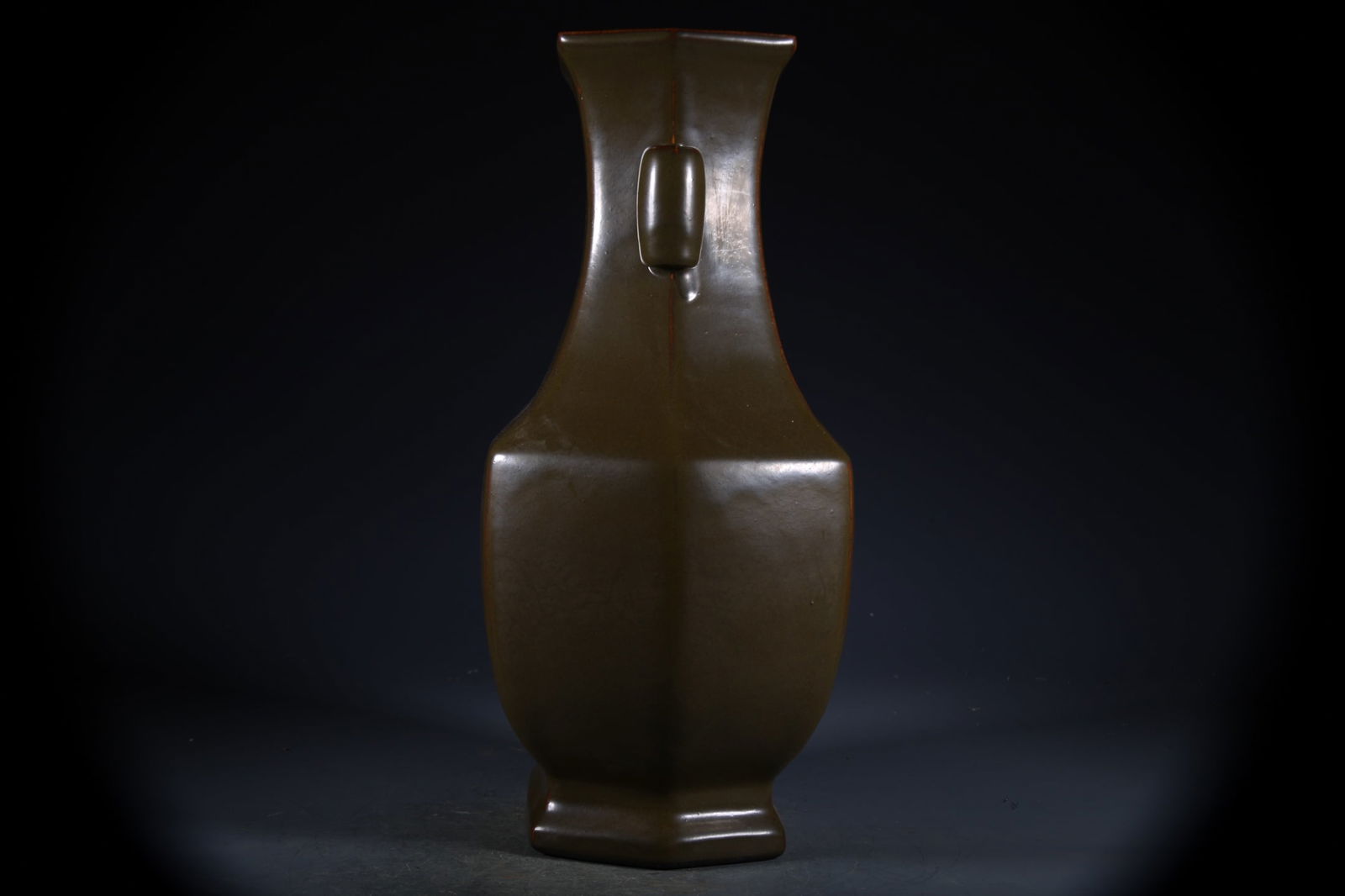 Teadust Glazed Double-Ears Vase - 4