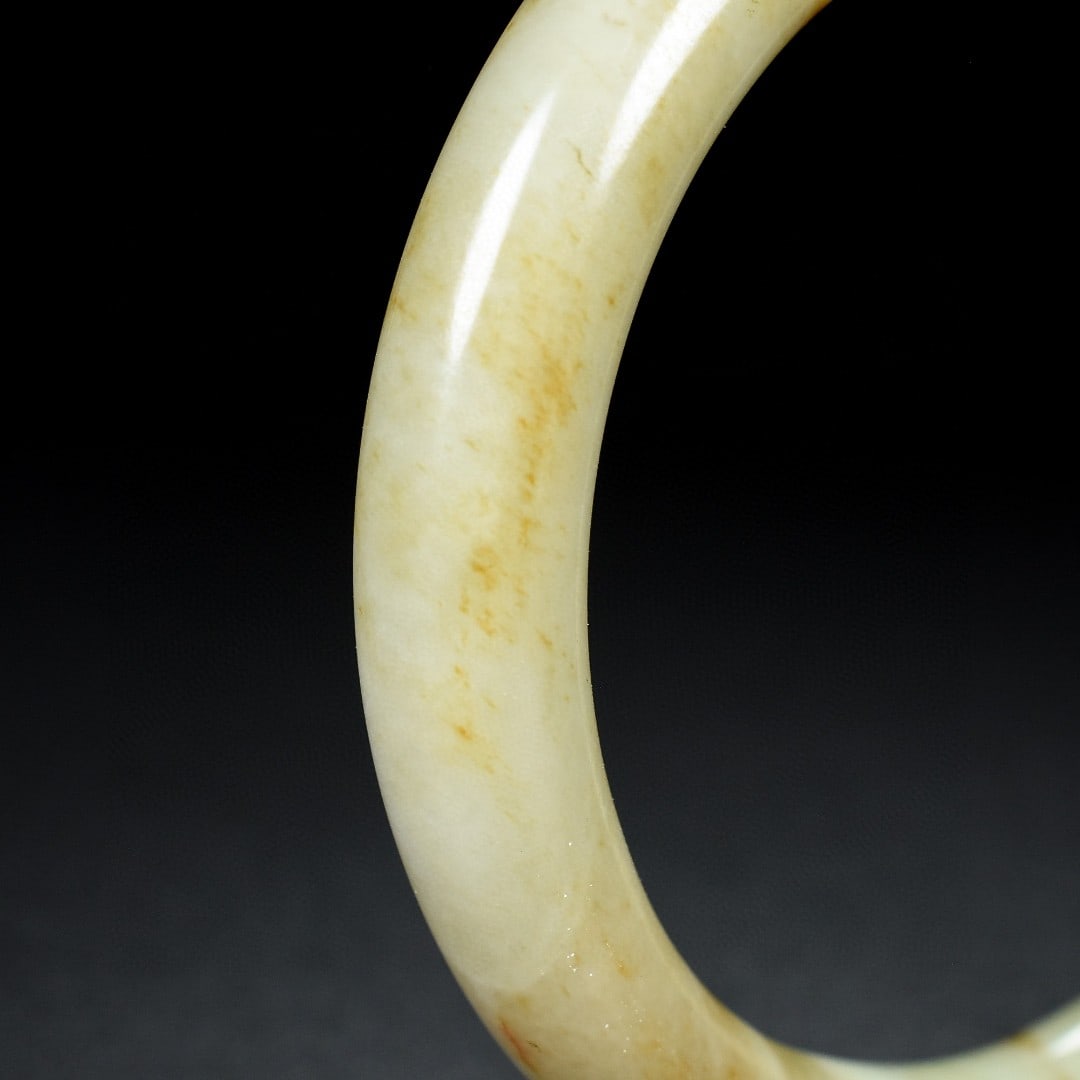 An Exquisite White Jade Bracelets - 6