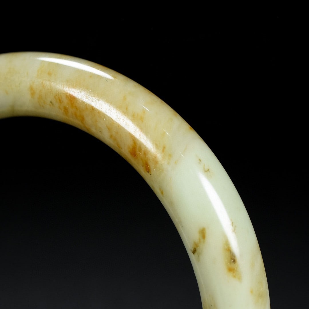 An Exquisite White Jade Bracelets - 7