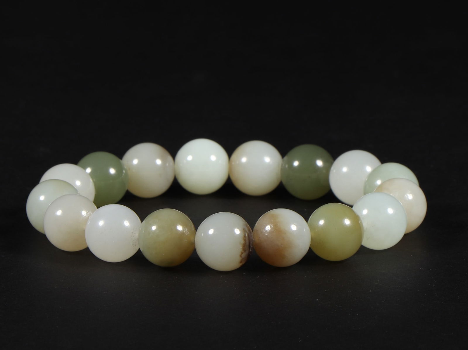 An Exquisite White Jade Bracelets - 9