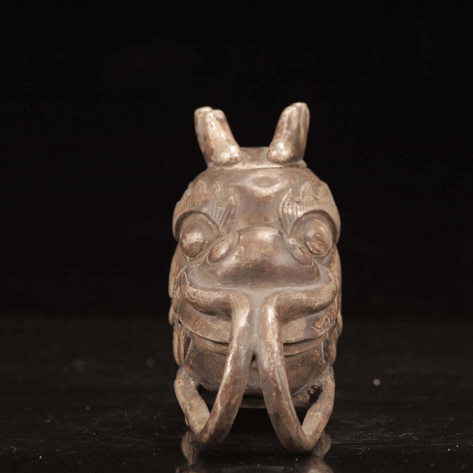 An Exquisite Silver Dragon Pattern Ewer - 3