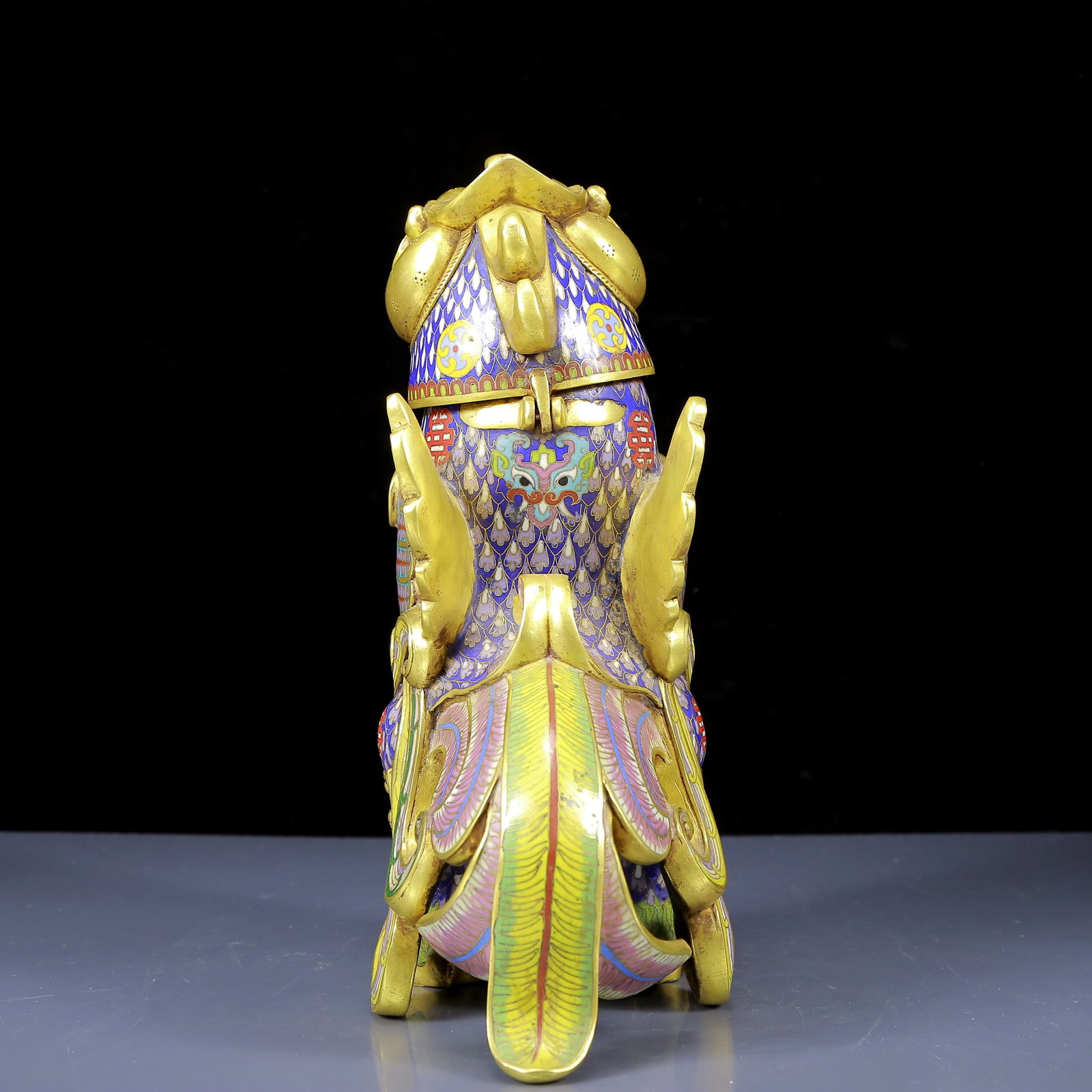 A Rare Cloisonne Phoenix Pattern Censer - 10