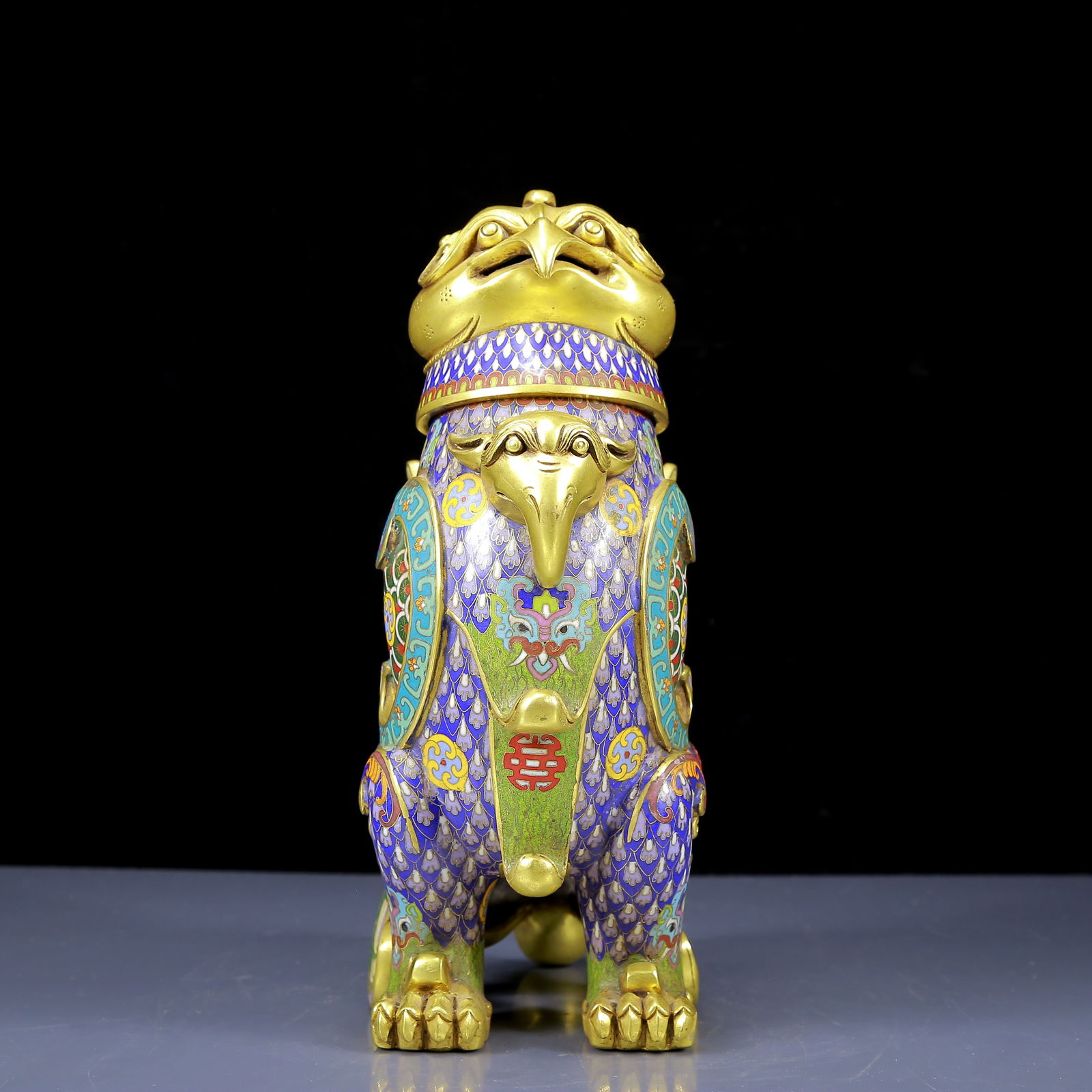 A Rare Cloisonne Phoenix Pattern Censer - 5