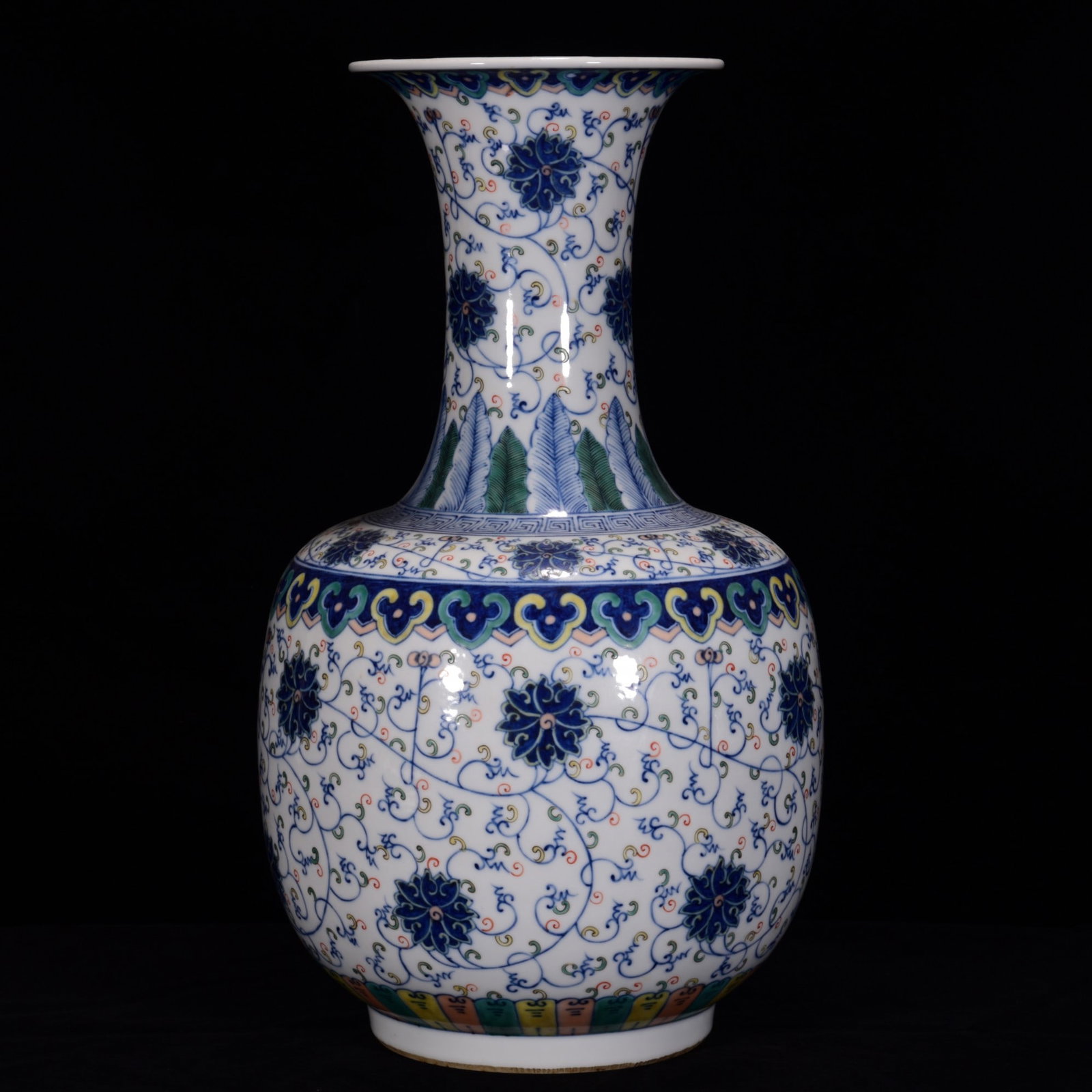 A Huge Doucai Lotus Pattern Vase (1 of 9)