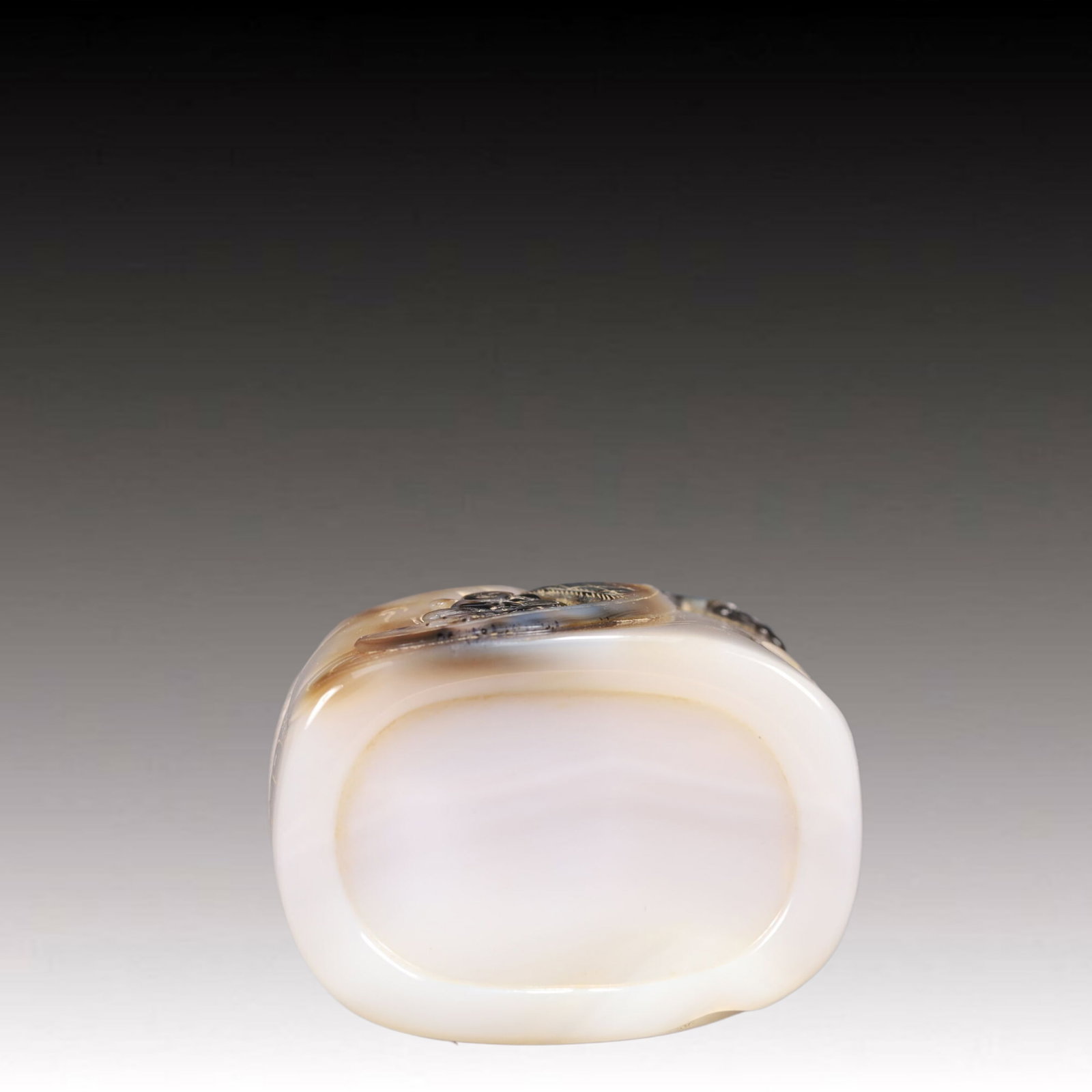 An Exquisite Agate Figure Pattern Brush Pot - 6