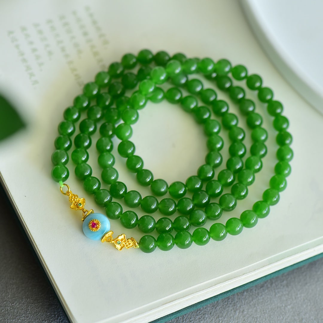 An Exquisite Jasper Bracelets - 2