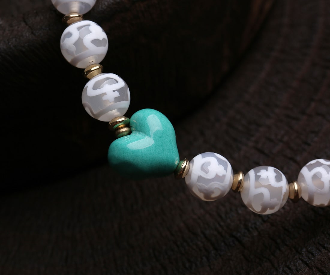 An Exquisite Dzi Bead Bracelets - 2