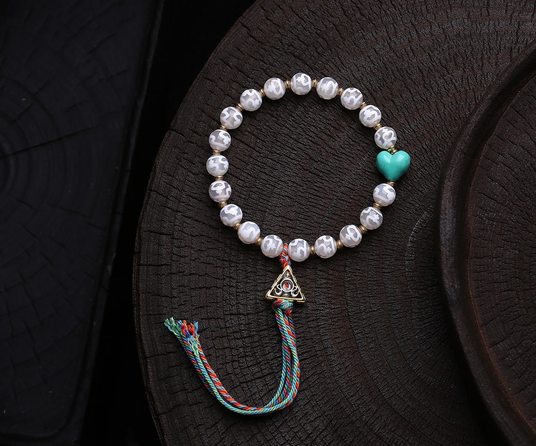 An Exquisite Dzi Bead Bracelets - 6