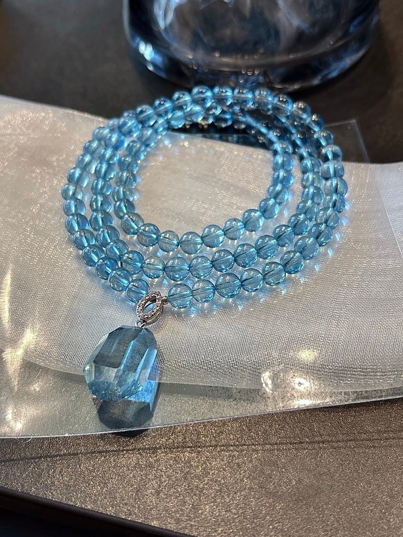 An Exquisite Aquamarine Bracelets - 3