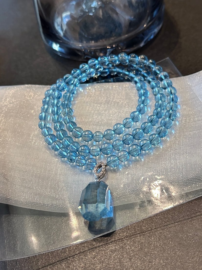 An Exquisite Aquamarine Bracelets - 4