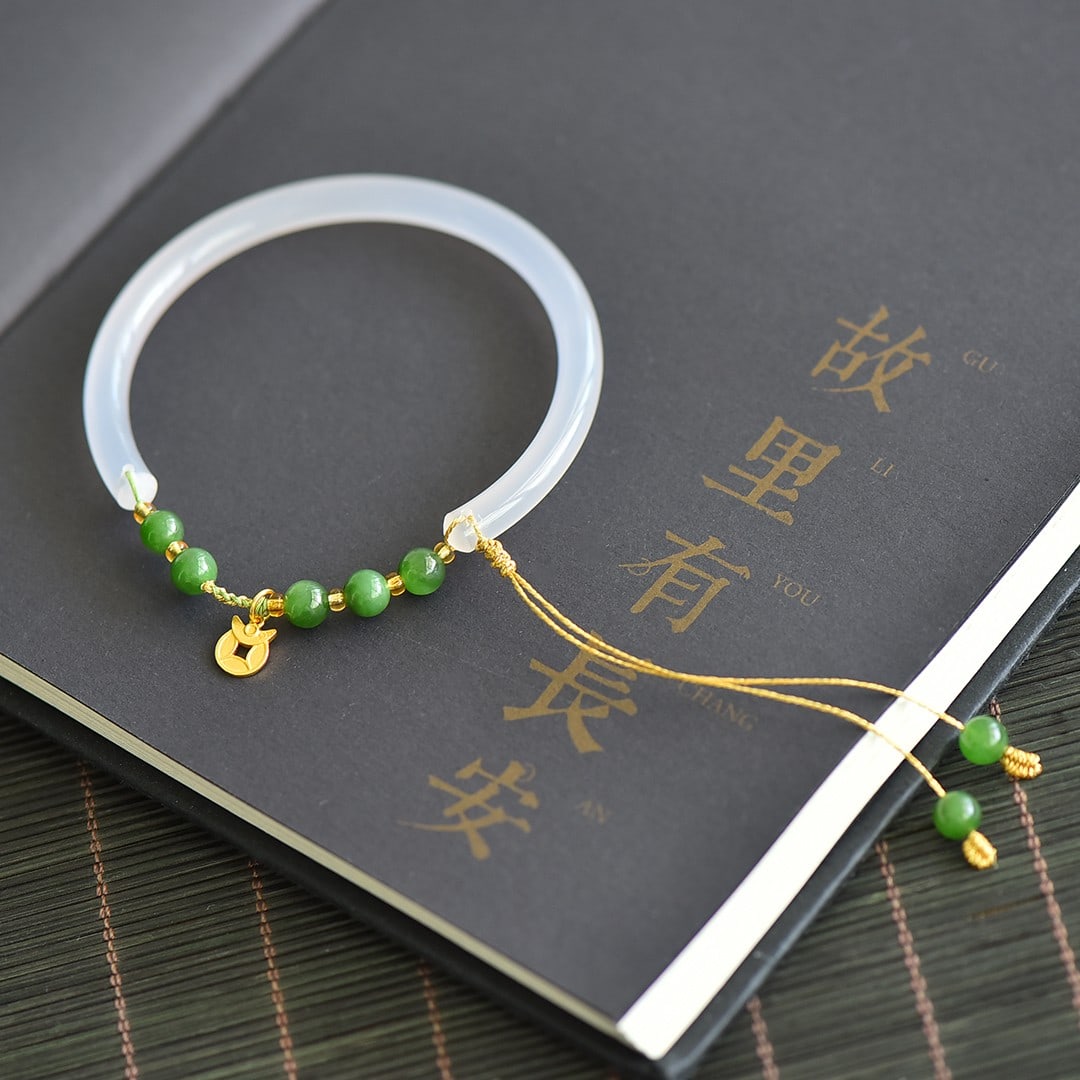 An Exquisite Agate Bracelets,With Jasper - 2