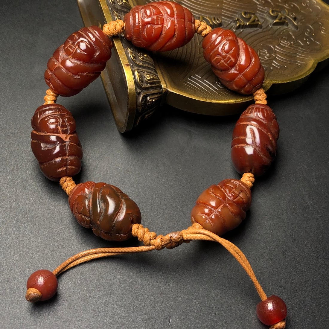 An Exquisite Dzi Bead Bracelets - 2