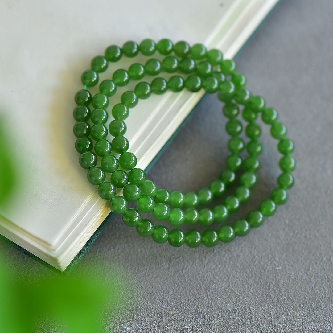 An Exquisite Jasper Bracelets - 2