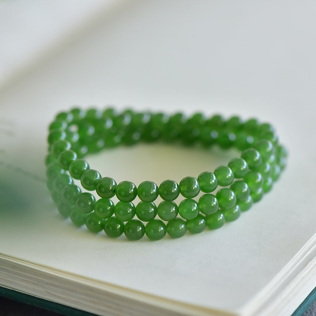 An Exquisite Jasper Bracelets - 3