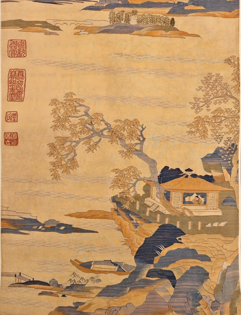 landscape painting Kesi - 2