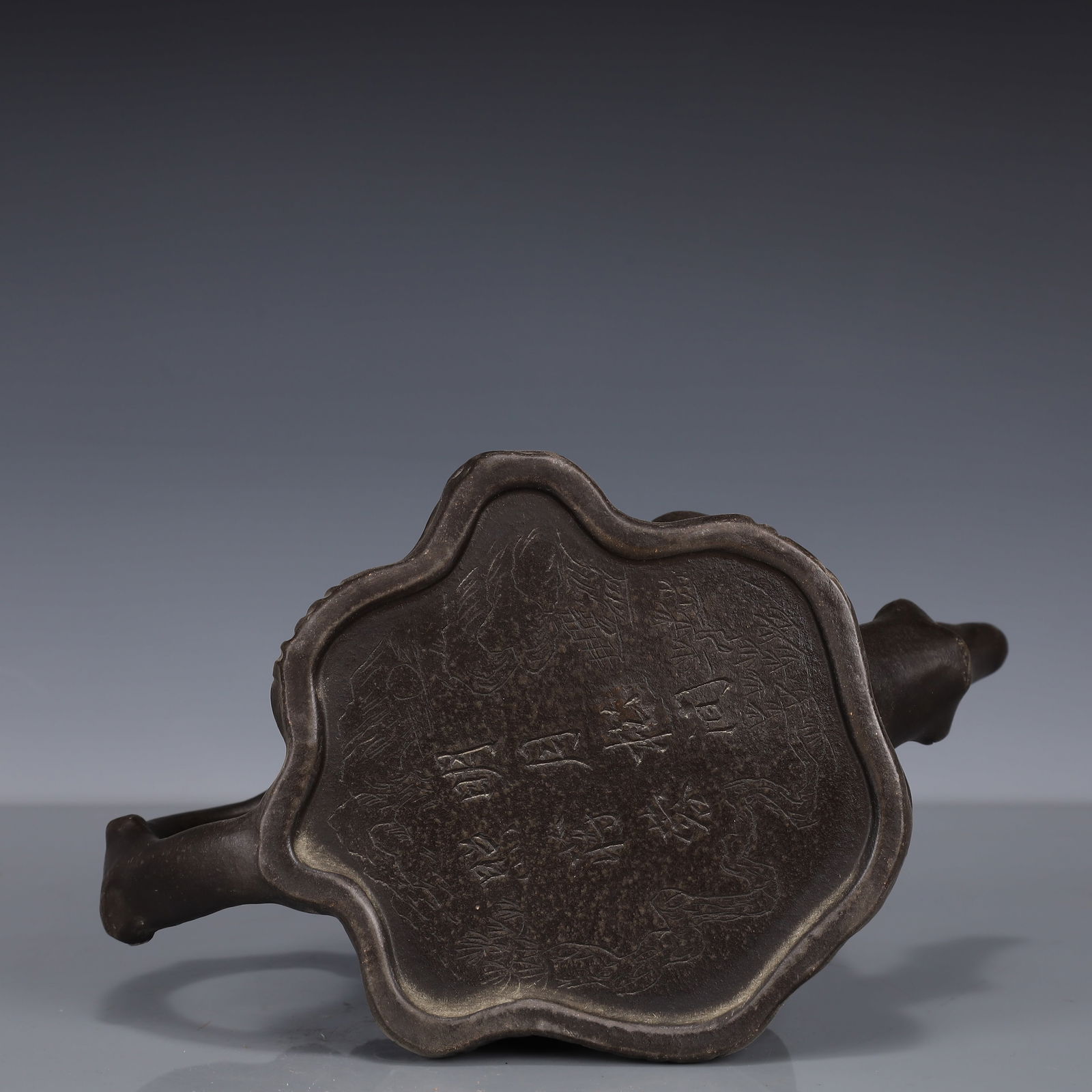 An Exquisite Purple Sands Pine Pattern Teapot - 10