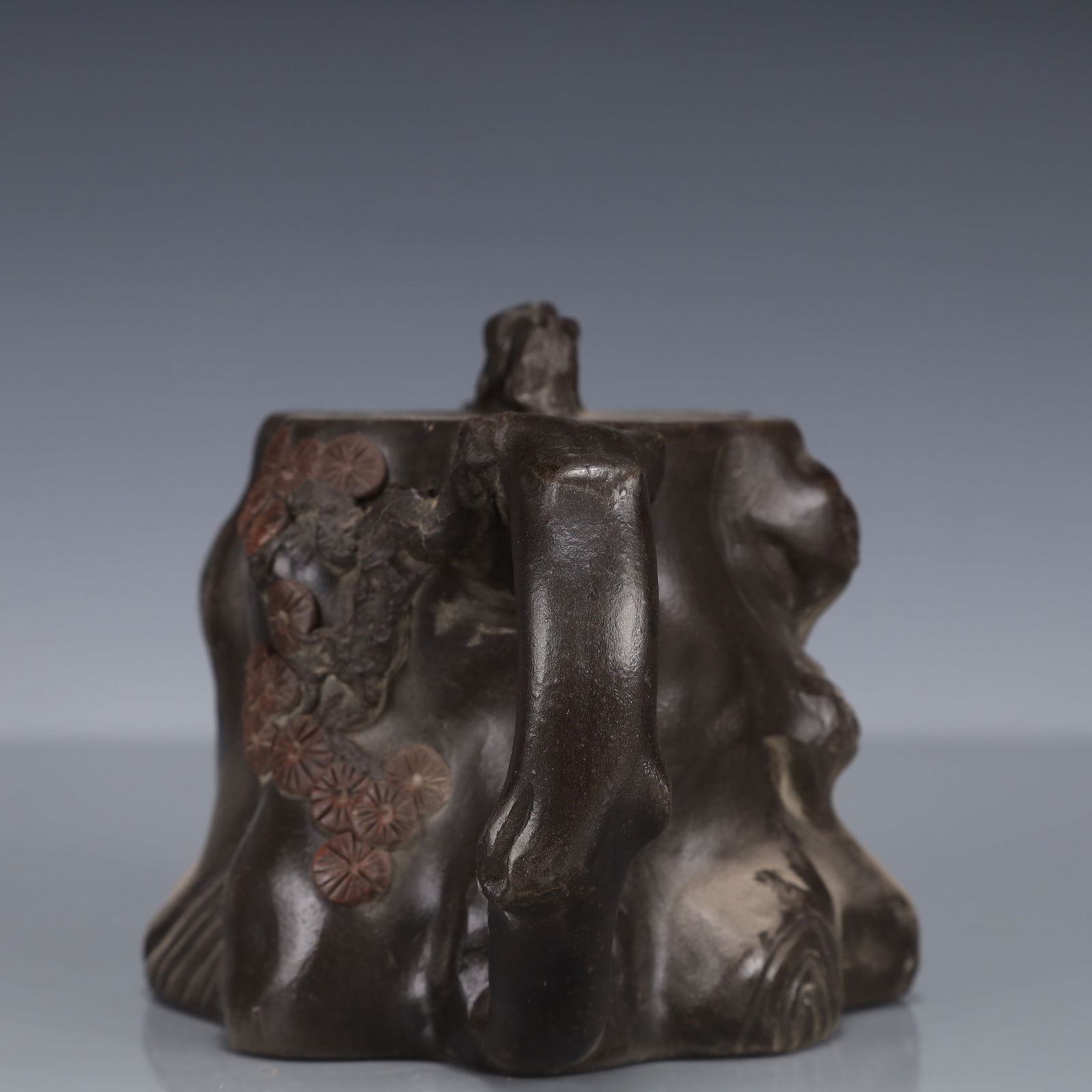 An Exquisite Purple Sands Pine Pattern Teapot - 3