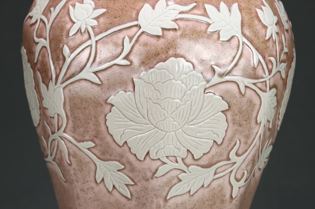 A Huge Underglaze-Red Flower Pattern Bottle - 5