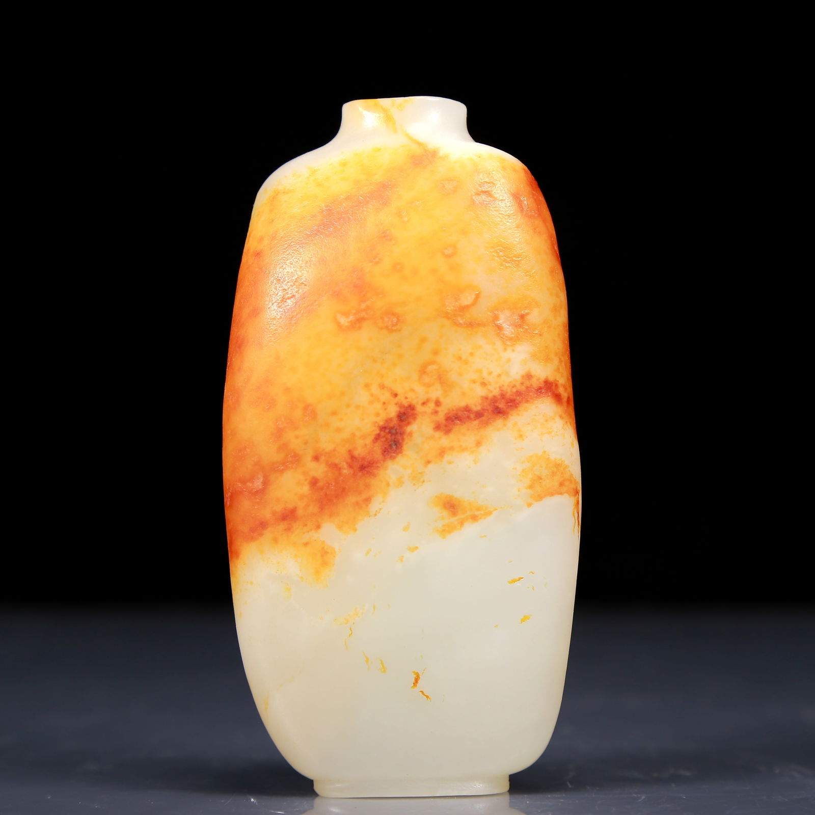 An Exquisite White Jade Snuff Bottle - 4