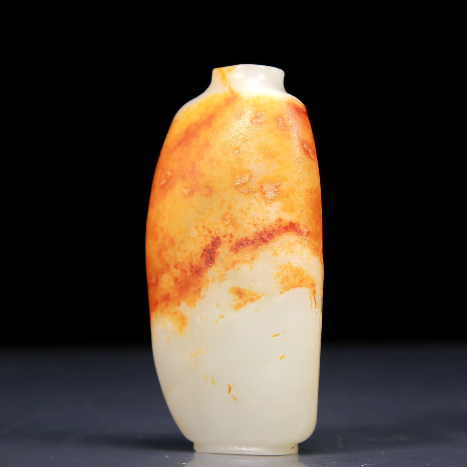 An Exquisite White Jade Snuff Bottle - 5