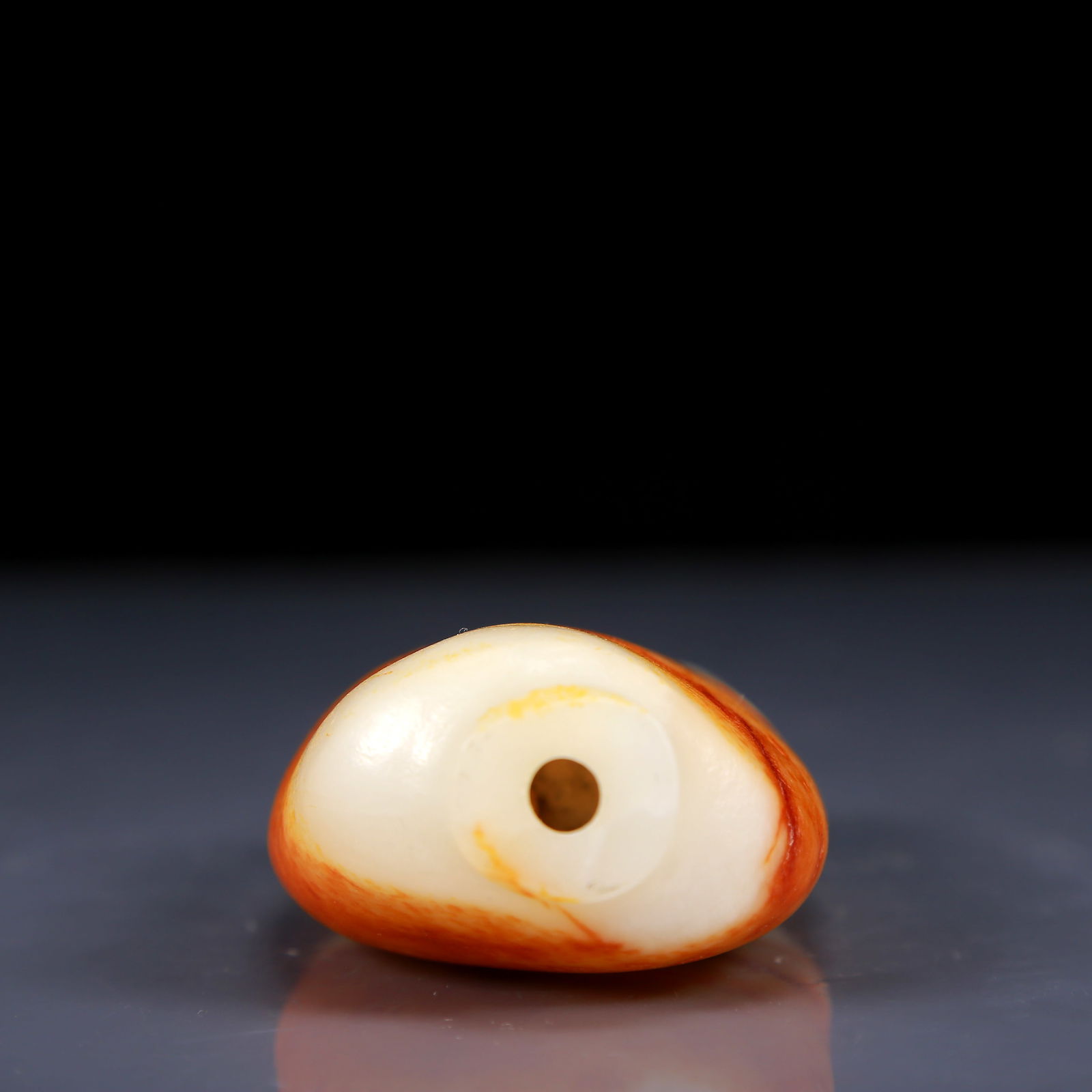 An Exquisite White Jade Snuff Bottle - 6