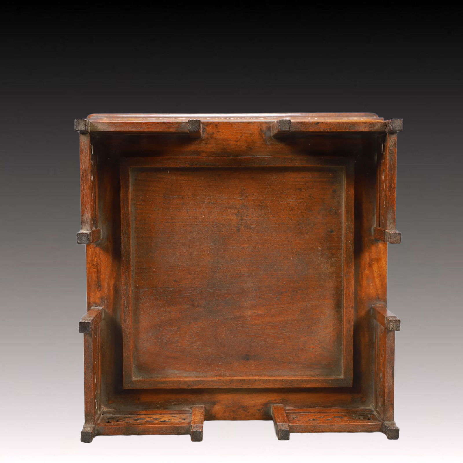 A Huge Boxwood Dragon Pattern Box - 8