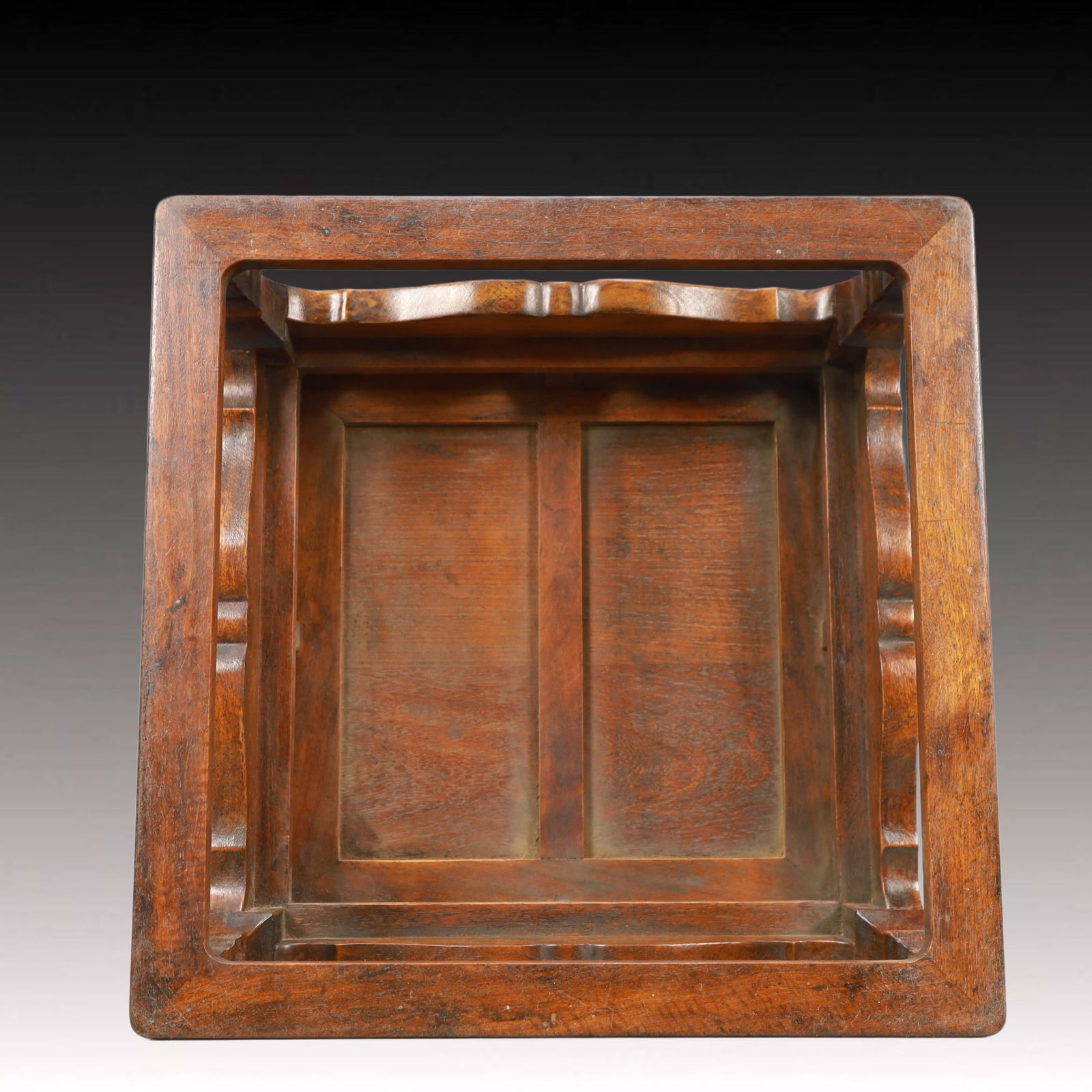 A Huge Boxwood Dragon Pattern Box - 9