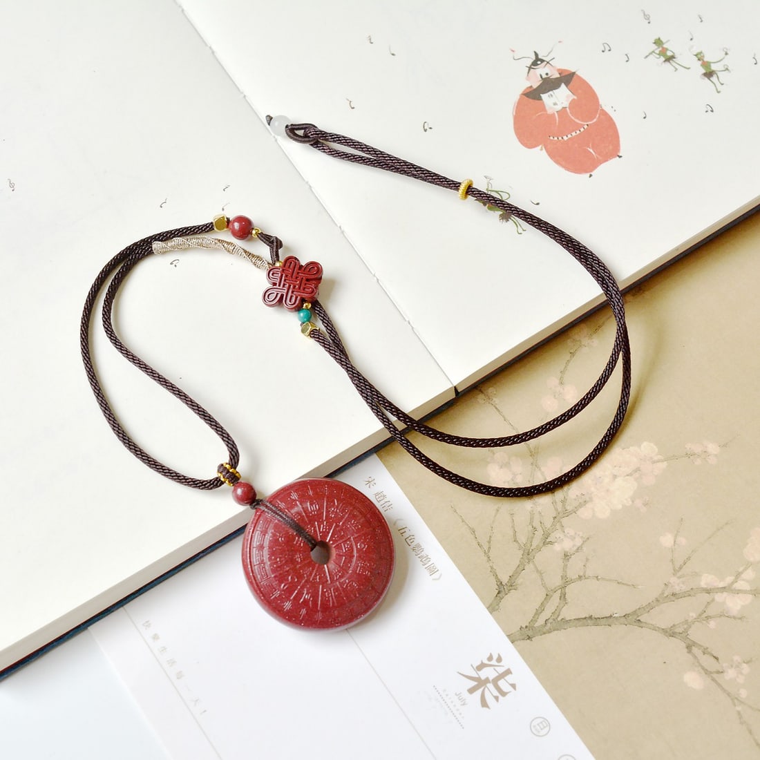An Exquisite Cinnabar Pendant - 5