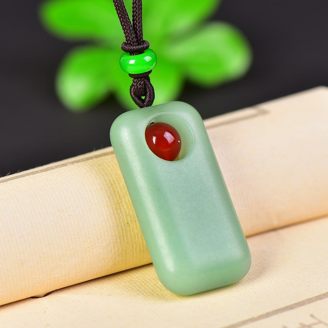 An Exquisite Jasper Pendant - 4