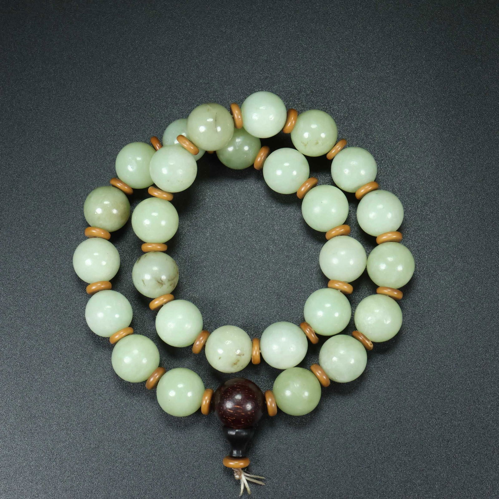 An Exquisite White Jade Bracelets - 8