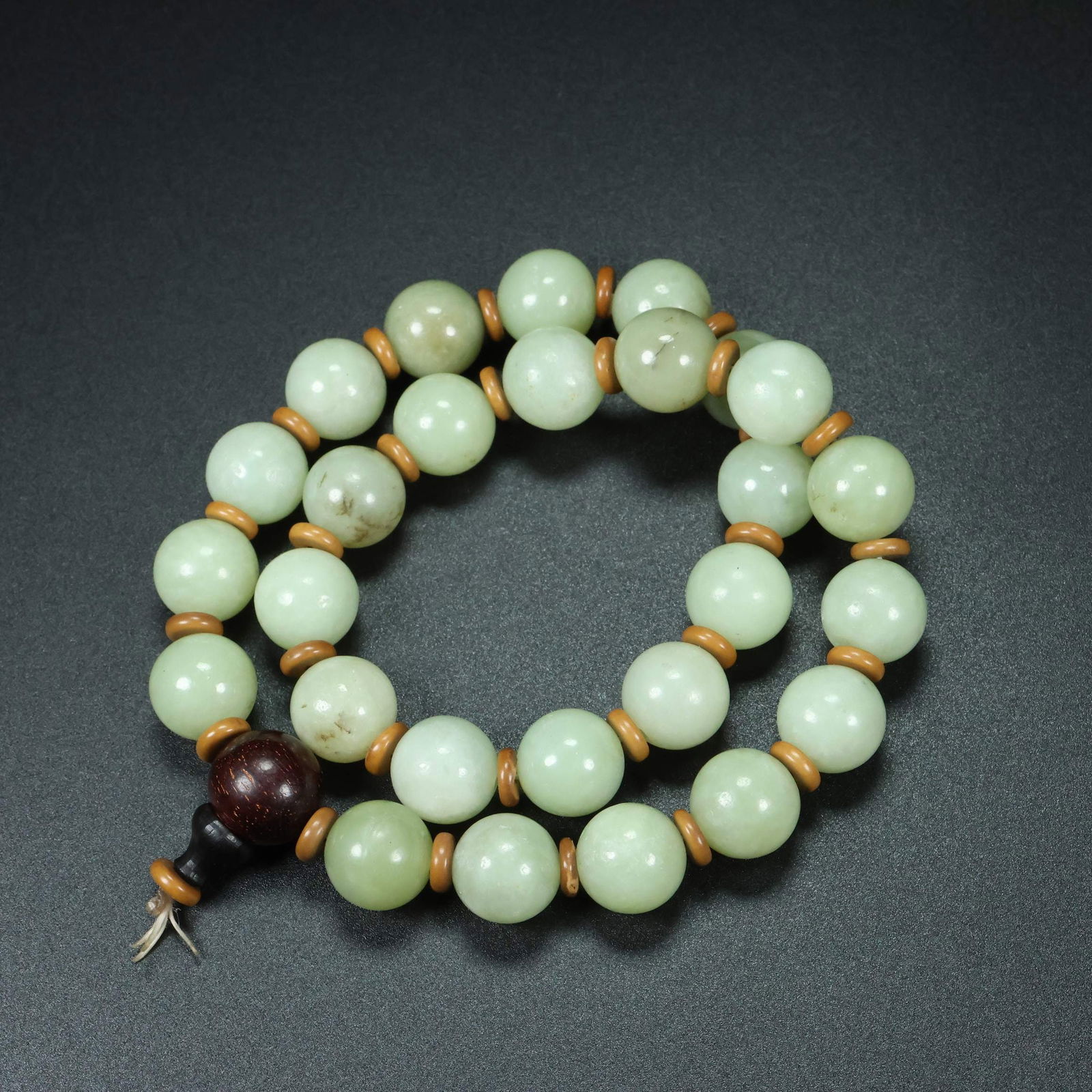 An Exquisite White Jade Bracelets - 9