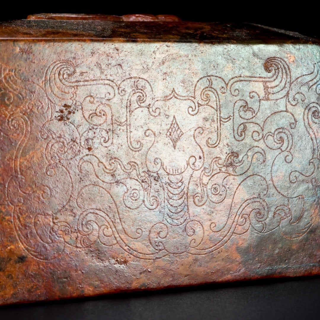 An Exquisite Archaic Jade Phoenix Pattern Beast-Face Pattern Seal - 9