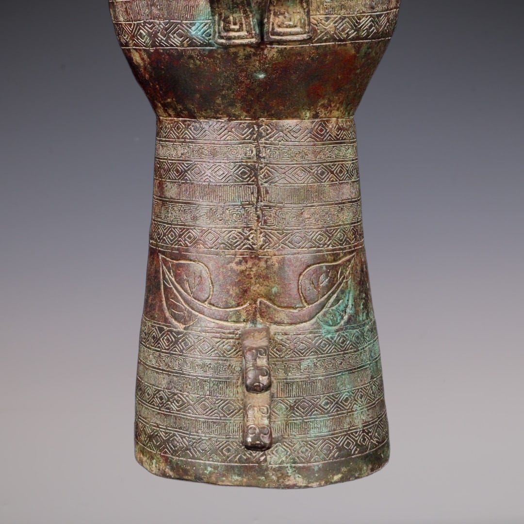 An Exquisite Bronze Auspicious Beast Pattern Ornament - 7