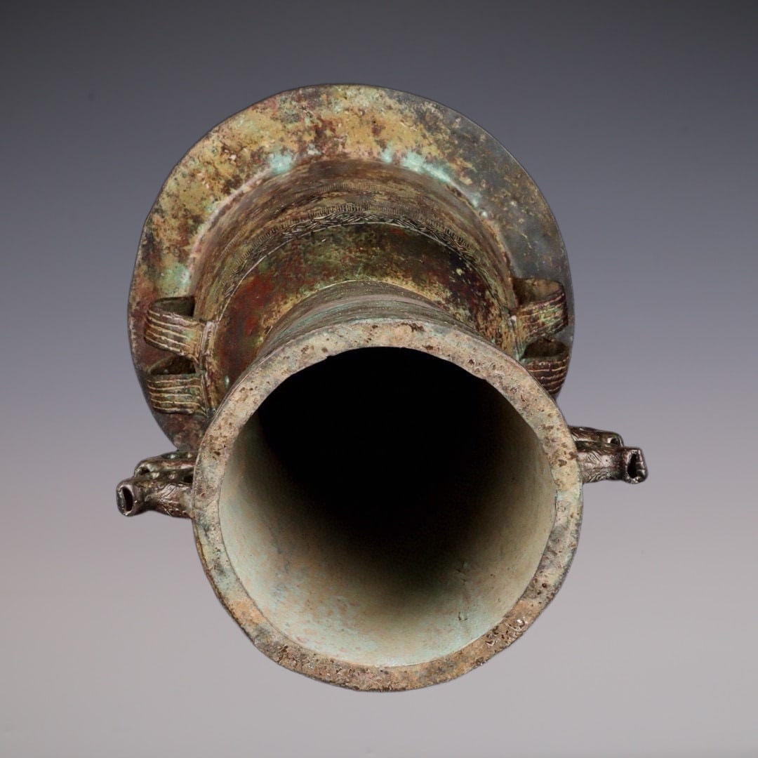 An Exquisite Bronze Auspicious Beast Pattern Ornament - 9