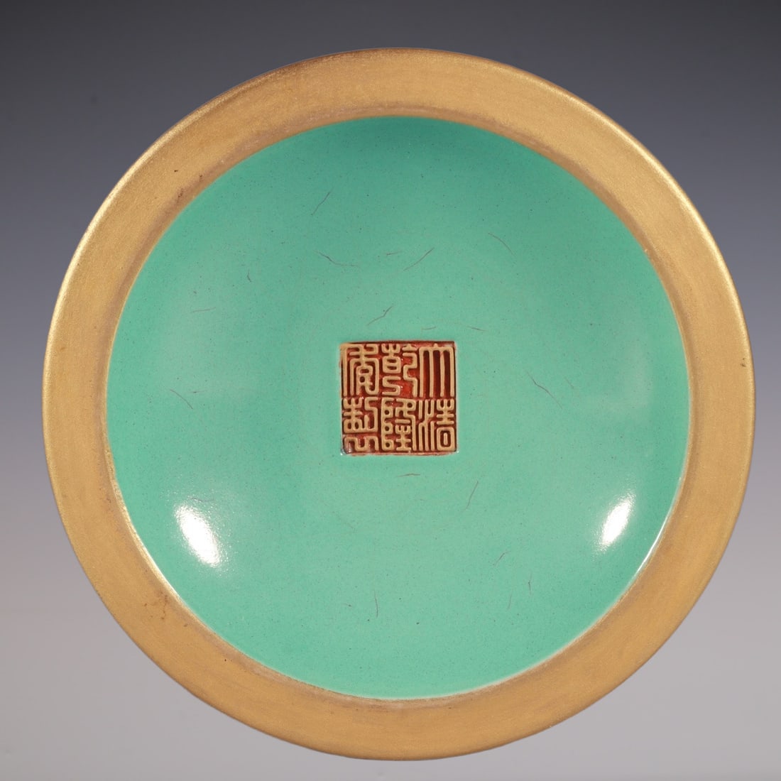 An Exquisite Enamel Dragon Pattern Hatstand - 8