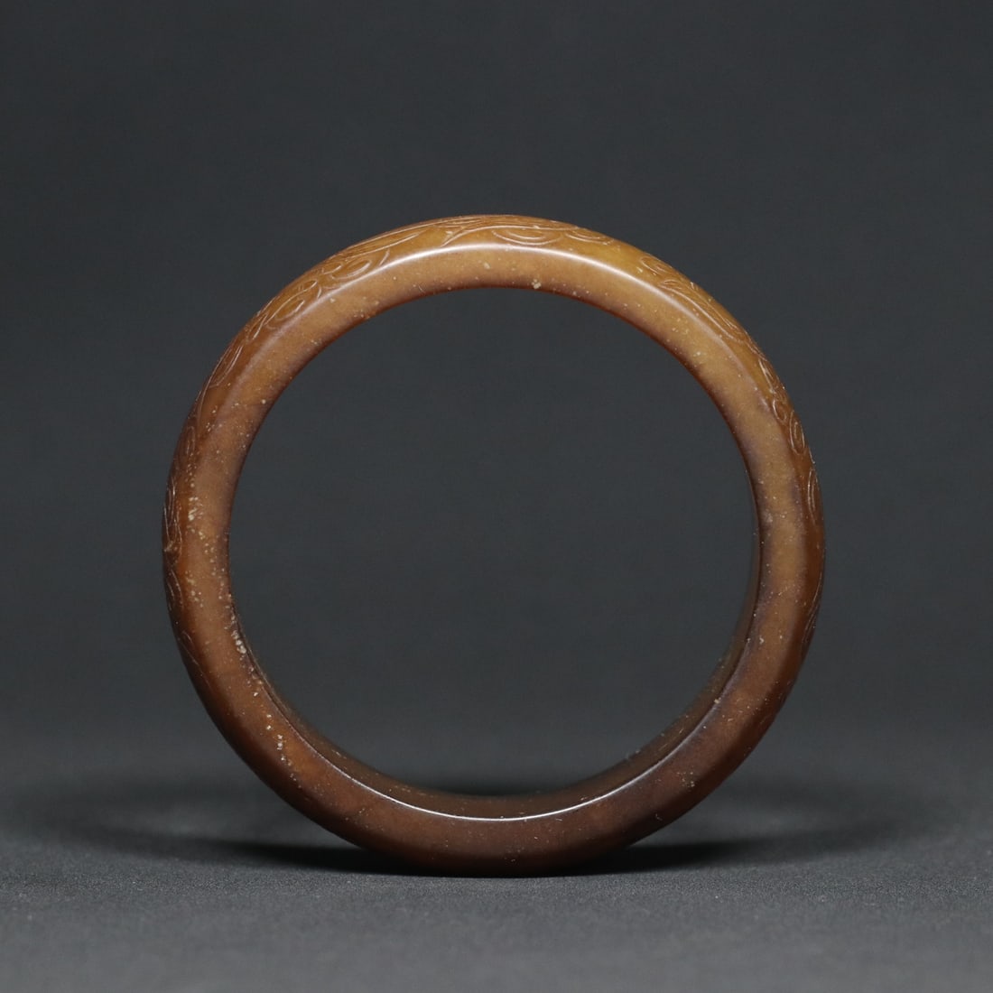 An Exquisite White Jade Auspicious Beast Pattern Bracelets - 3